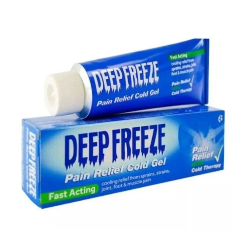 Gel Douleur Musculaire Froid Deep Freeze Cold Gel pour le soulagement des entorses et foulures