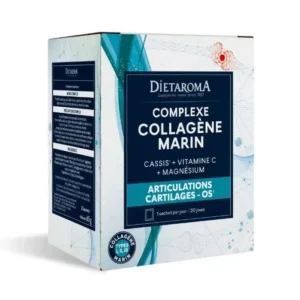 Collagène Marin Articulations DIETAROMA 20 sachets - Naticol Cartidyss Cassis Vitamine C