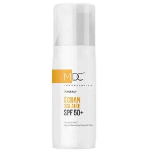 Écran Solaire MDC Synergy SPF 50+ Invisible - Crème anti-taches pour visage 50 ml