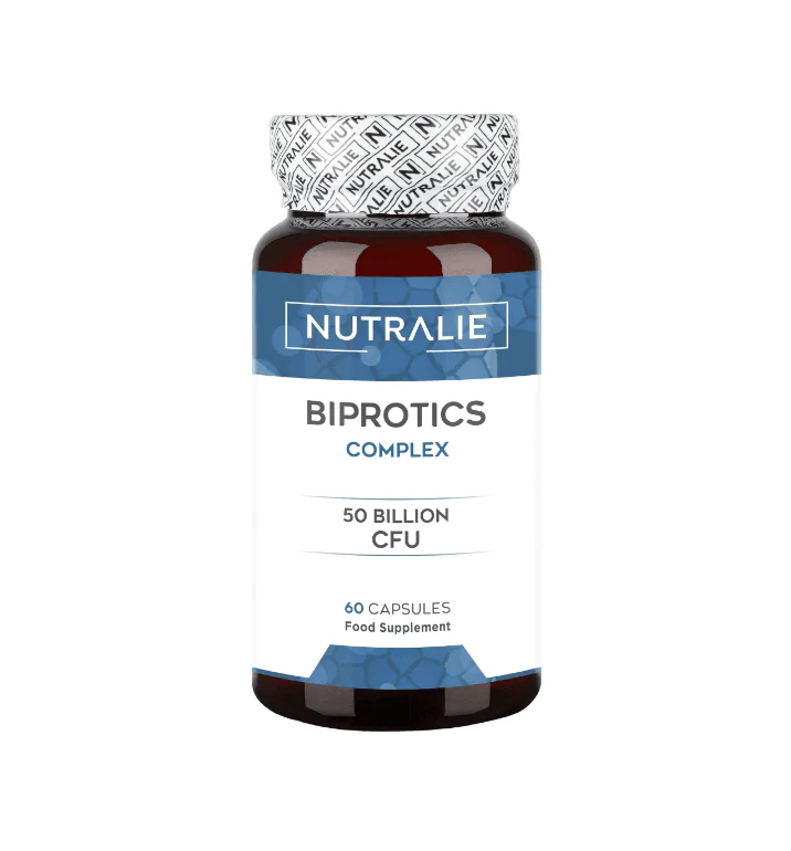 nutralie-probiotiques-biprotics-complex-50-milliards Probiotiques Nutralie 50 Milliards Biprotics Complex 60 Gélules - 10 souches gastro-résistantes et végétales