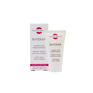 Crème Glycolica Acide Photo White - Crème visage exfoliante et lissante à l'Acide Glycolique 50 ml
