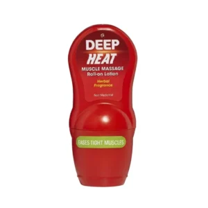 Roll-On Massage Chauffant Deep Heat Muscle Massage pour soulagement des tensions musculaires