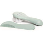 SUAVINEX Brosse et Peigne Bébé Set Essentiel Ultra-Doux Soin Cheveux-paradidoucha vert