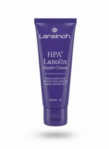 Crème Allaitement Lanoline HPA Lansinoh 40ml - Soin purifié sans rinçage pour mamelons douloureux