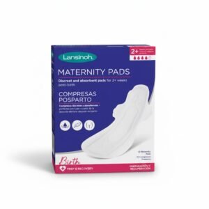 Serviettes Hygiéniques Maternité Lansinoh 12 unités - Protection extra absorbante pour saignements post-accouchement