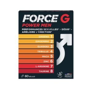 Complément Performance Masculine Vitavea Force G Power Men 60 gélules - Énergie et testostérone