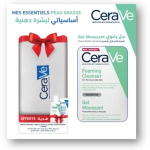 Nettoyant Visage Peau Grasse CeraVe Gel Moussant purifiant aux 3 céramides essentiels
