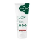 Tube de LCP Acne Soin Global 75ml, traitement complet pour peaux acnéiques et grasses.
