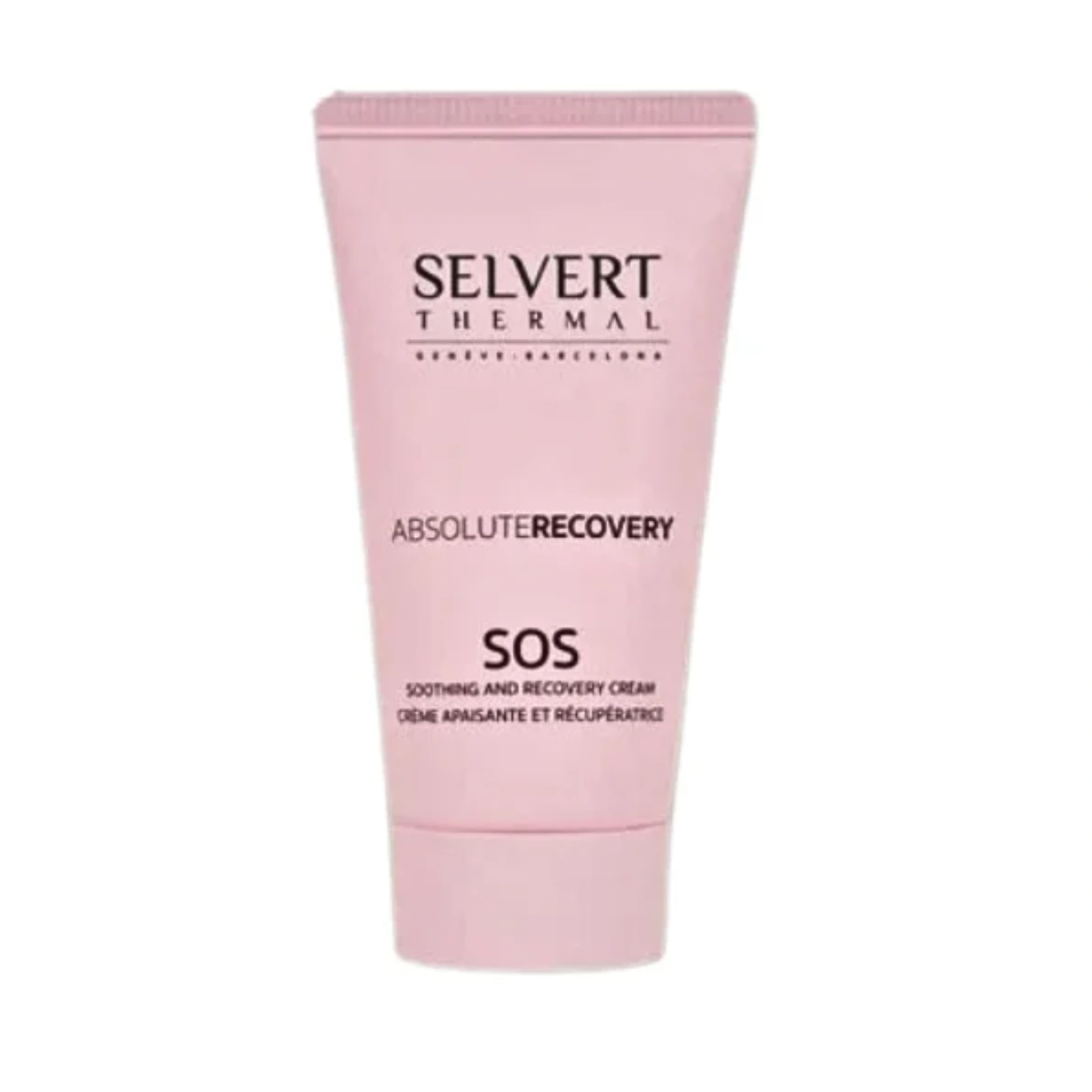 Crème Apaisante et Réparatrice SELVERT THERMAL Absolute Recovery SOS pour peaux sensibles et réactives.