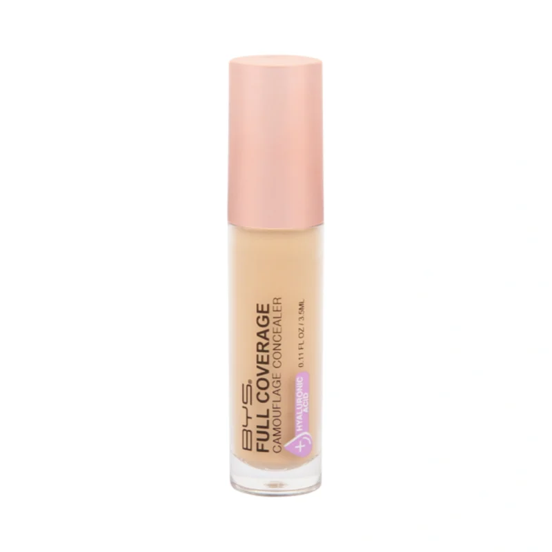 bys-full-coverage-anti-cernes-light-sand-3-5ml Anti-cernes BYS Full Coverage teinte Light Sand, correcteur haute couvrance enrichi en eau de coco.