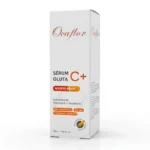 Flacon pipette Ocaflor Sérum Gluta C+ 30ml, concentré illuminateur à la vitamine C et glutathion.