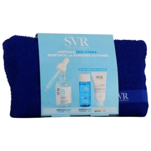 SVR Trousse Ampoule B 30ml avec Collagen 15ml et Essence B 30ml offerts, routine hydratante et anti-âge.