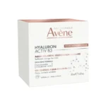 Pot de gel-crème Avène Hyaluron Activ B3 50ml, soin régénérant à la niacinamide et acide hyaluronique.