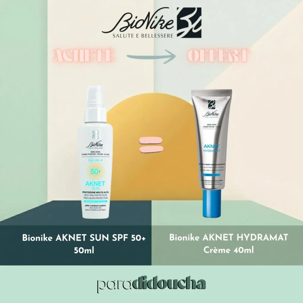BioNike AKNET Sun Très Haute Protection Spf50+ - 50ml