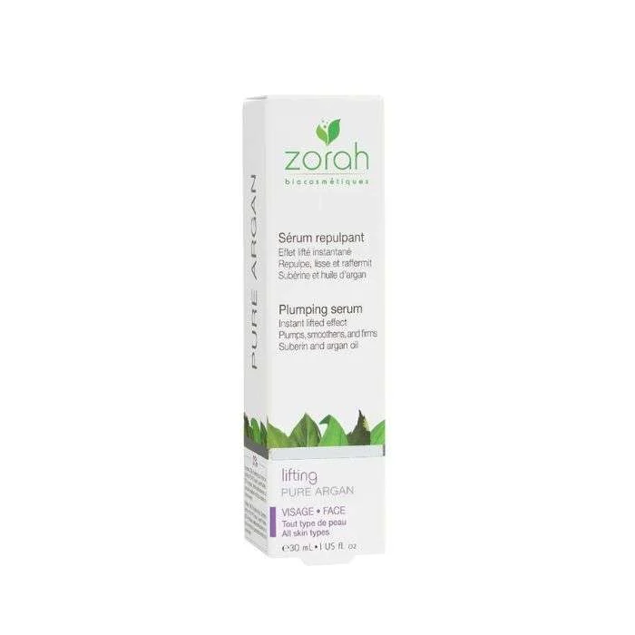 Flacon de Zorah Sérum Repulpant Effet Lift 30ml, soin anti-âge et tenseur premium pour le visage.