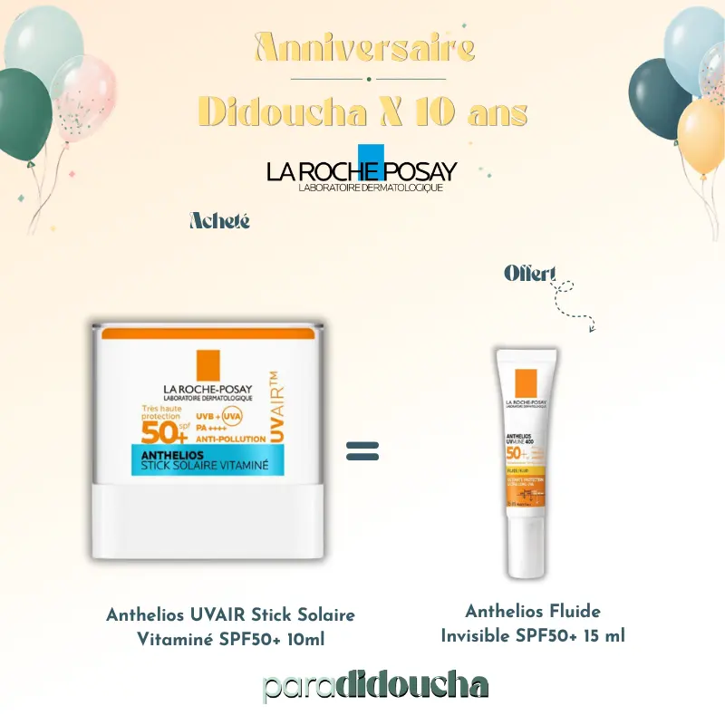 Anthelios UVAIR Stick Solaire Vitaminé SPF50+ 10ml