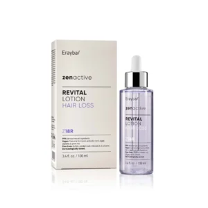 Flacon pipette de la lotion Erayba Zenactive Revitalisant Lotion Anti Chute Z18R 100ml pour stimuler la pousse des cheveux