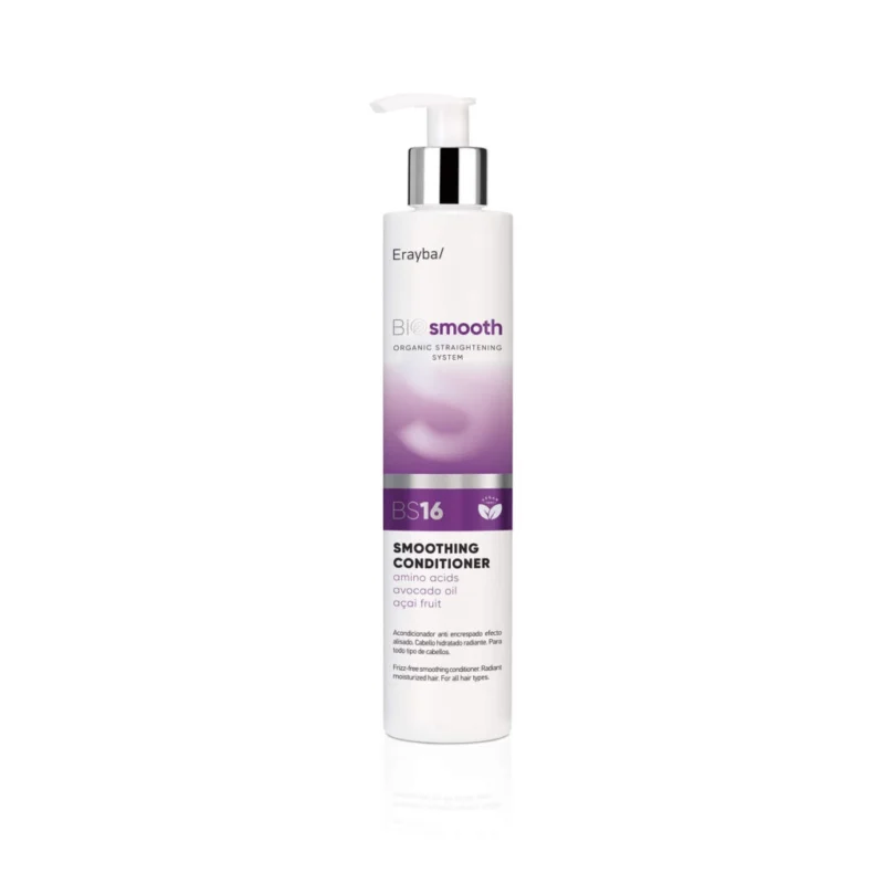 Flacon de l'Erayba Smoothing Conditioner BS16 Après-Shampoing Lissant 250 ml pour cheveux lisses et sans frisottis