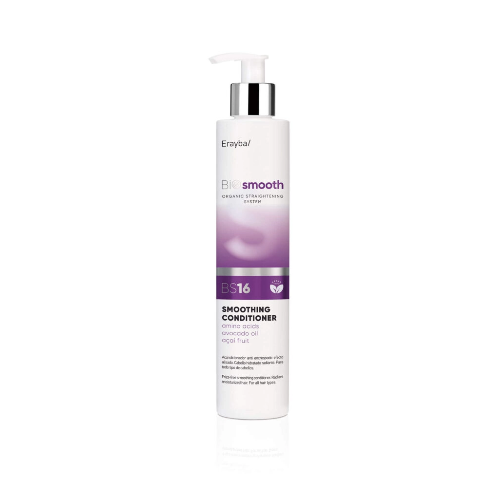 Flacon de l'Erayba Smoothing Conditioner BS16 Après-Shampoing Lissant 250 ml pour cheveux lisses et sans frisottis