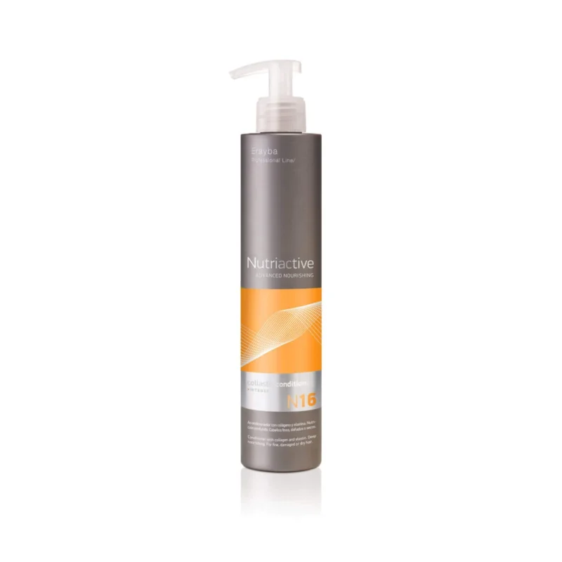 Flacon de l'après-shampoing Erayba Nutriactive N16 Collastin Conditioner Intense 250 ml au collagène et élastine