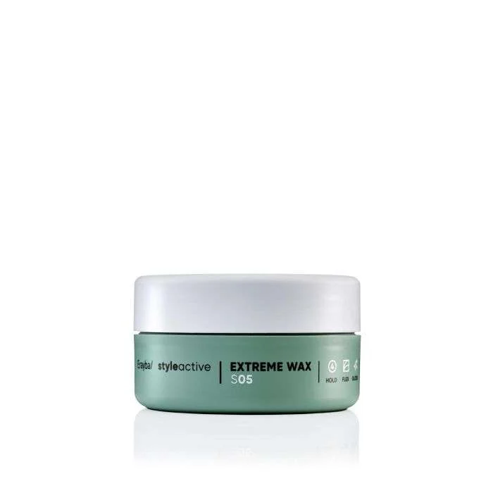 Pot de cire coiffante Erayba Styleactive Axtreme Wax S05 100ml pour une fixation forte et brillante