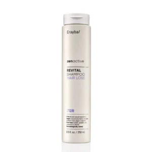 Flacon de l'Erayba Zenactive Revital Shampooing Anti Chute Z12R 250ml pour freiner la chute et stimuler la pousse des cheveux