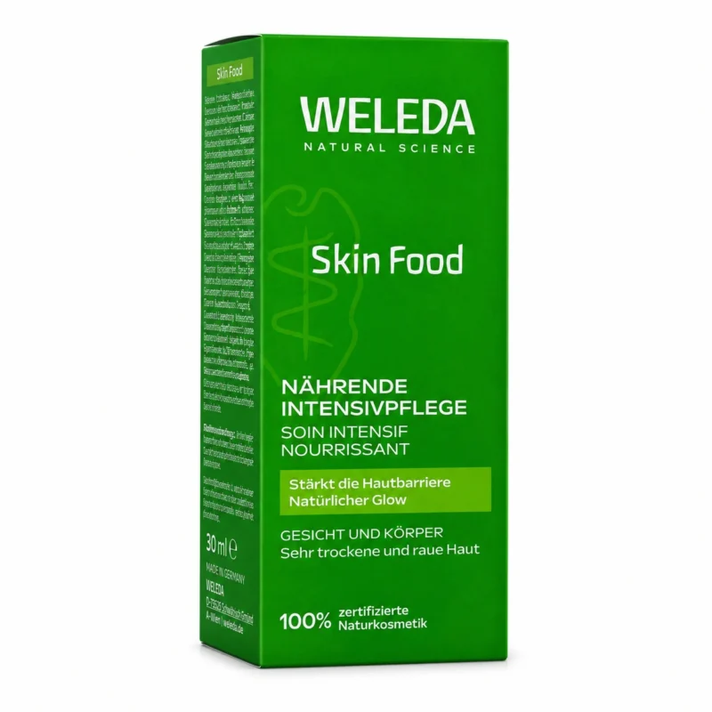 weleda-skin-food-30ml Weleda Skin Food Soin Intensif Nourrissant 30ml pour peaux sèches visage mains et pieds