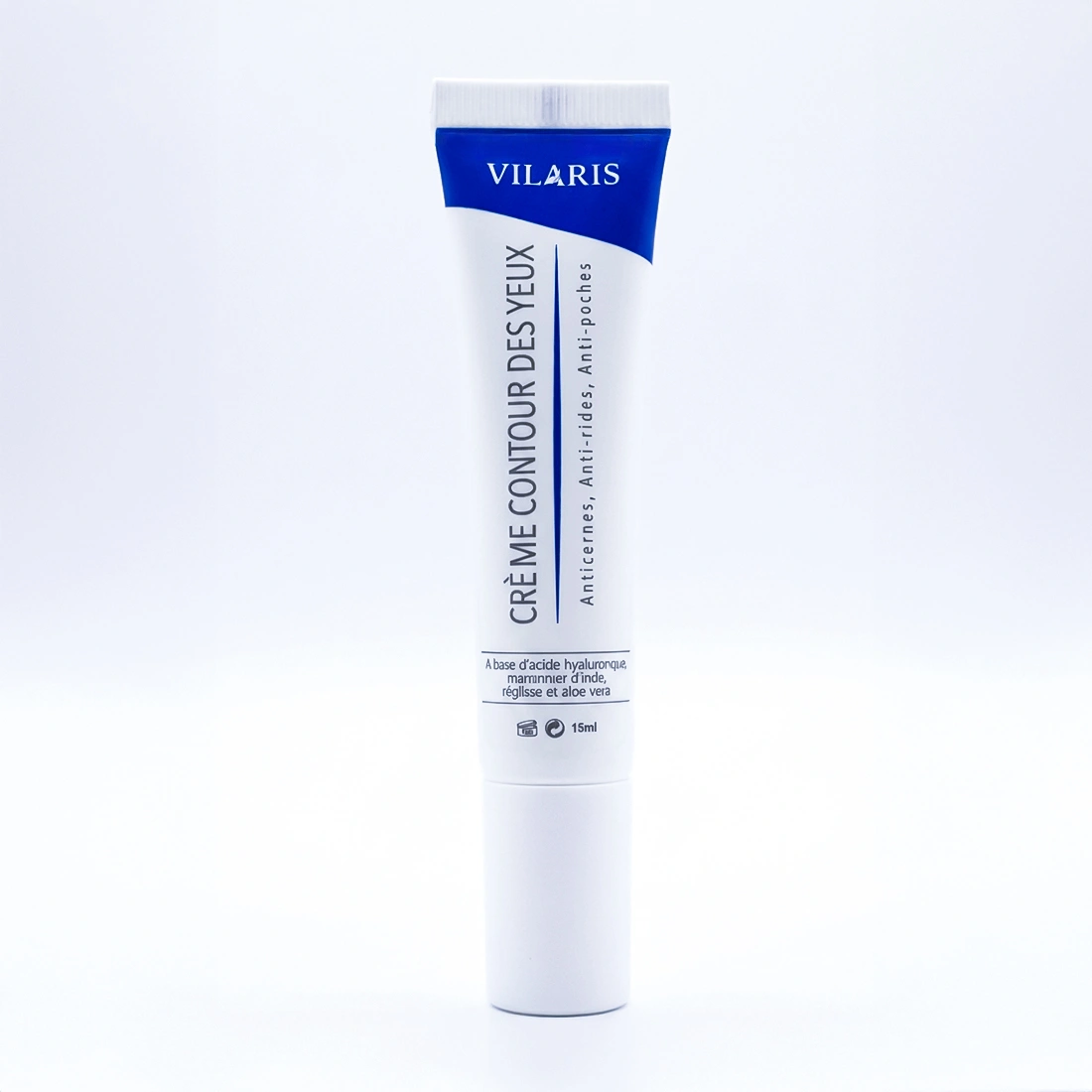 Flacon de la Vilaris Creme Contour Des Yeux 15ml pour hydrater et lisser les ridules du regard