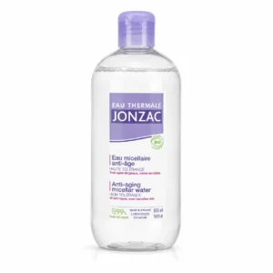 Jonzac Eau Micellaire Anti-Âge 500ml nettoyant démaquillant visage yeux et lèvres