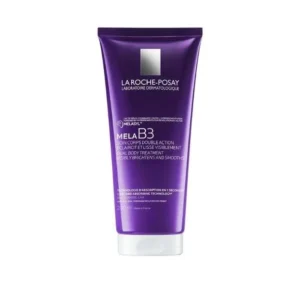 Tube de La Roche-Posay Mela B3 Soin Corps Double Action 200ml, lait dermatologique anti-taches à la Niacinamide.