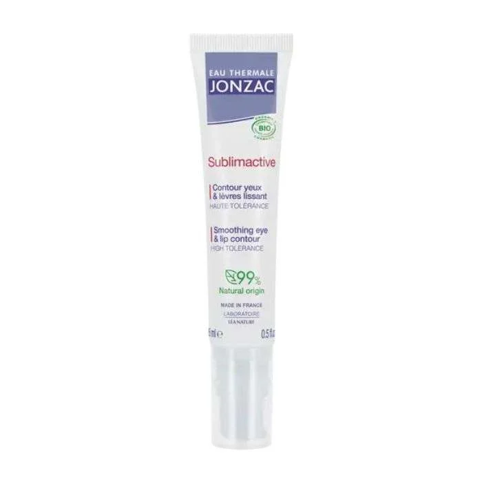 Jonzac Sublimactive Contour Yeux et Lèvres 15ml lissant et hydratant pour regard et lèvres sublimés