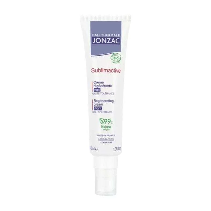 Jonzac Sublimactive Crème Régénérante Nuit 40ml soin anti-âge hydratant et réparateur