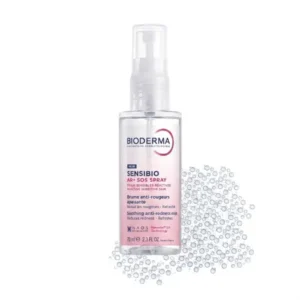 Bioderma Sensibio AR+ SOS Spray en flacon de 70ml, brume visage dermatologique anti-rougeurs et apaisante à effet fraîcheur immédiat