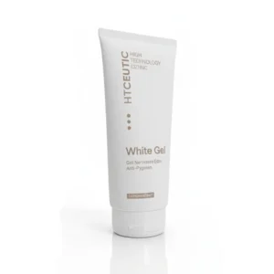 Flacon de HT Ceutic White Gel 200 ml, soin nettoyant et éclaircissant anti-taches pour le visage