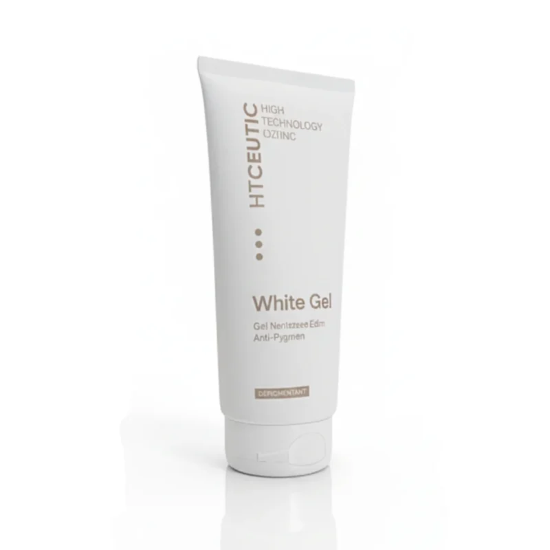 HT-Ceutic-White-Gel-200ml Flacon de HT Ceutic White Gel 200 ml, soin nettoyant et éclaircissant anti-taches pour le visage