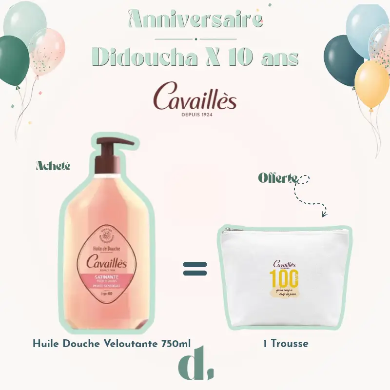 Huile Bain et Douche Satinante 750 ml