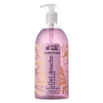 Flacon pompe de mkl gel douche surgras mure sauvage bio 1l pour l'hygiène, la douceur et l'hydratation gourmande de toute la famille