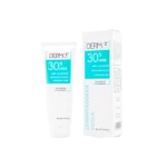 Dermoz crème urée 30% en tube de 125ml, soin dermatologique kératolytique et hydratant intense pour peaux très sèches et rugosités