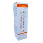 Tube de crème solaire dominance radical protect 50+ teinté claire 50ml, protection solaire et soin unifiant anti-taches