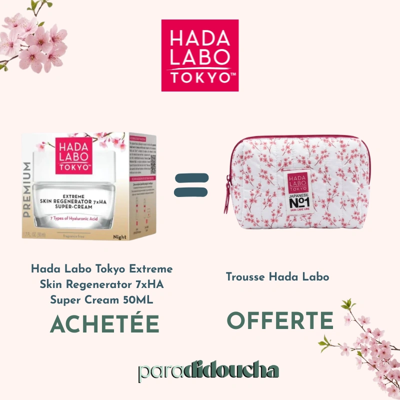 Pot de Hada Labo Extreme Skin Regenerator 7xHA Super Cream de 50g pour une hydratation et régénération intenses.