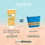 Tube de Bergasol BB Crème Solaire SPF50+ Teinte Claire de 40ml pour un teint unifié, protégé et sans imperfections.