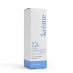 Krème Crème Hydratante Intensive 72h en tube de 40ml, soin visage hydratant, repulpant et protecteur aux probiotiques et à l'acide hyaluronique