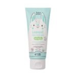 Petit flacon de voyage de MKL Liniment Oléo-Calcaire Hypoallergénique de 100ml pour le change nomade de bébé.