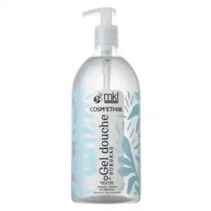 Flacon pompe de mkl gel douche surgras neutre 0% sans parfum pour l'hygiène haute tolérance des peaux sensibles et atopiques