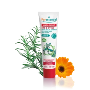 Puressentiel Anti-Pique Crème Multi-Apaisante Bébé 30 ml soin naturel anti-démangeaisons pour les piqûres des tout-petits