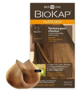 Biokap Nutricolor 7.3 Blond Or coloration naturelle sans ammoniaque