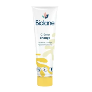 Biolane Dermo-Pédiatrie Crème Change 100 ml soin crème apaisante et protectrice anti-rougeurs pour le change du bébé
