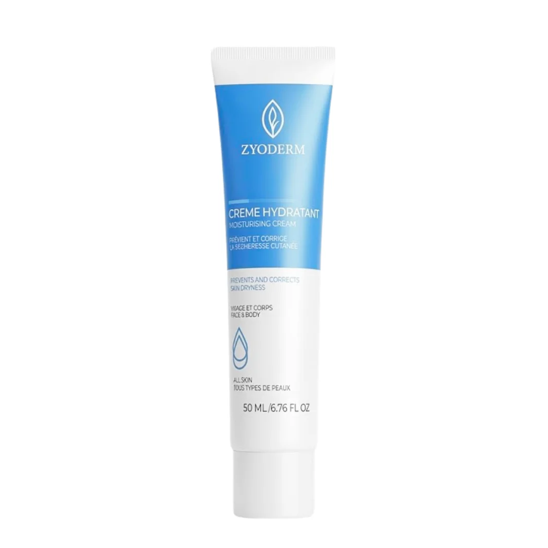Zyoderm Creme Hydratante 50ml soin visage et corps nourrissant pour peaux sèches et déshydratées