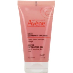 La Avène Gelée Gommante Douceur 50 ml exfolie en douceur, affine le grain de peau et ravive l'éclat des peaux sensibles. Gel exfoliant apaisant à l'eau thermale.
