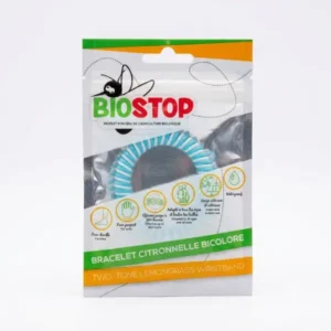 Biostop Bracelet Citronnelle Bicolore protection anti-moustiques naturelle